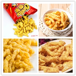 奇多食品設(shè)備，粟一燒設(shè)備，粟米條生產(chǎn)線